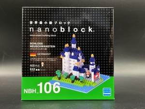 〓ナノブロック〓ノイシュバンシュタイン城 （ドイツ） NBH_106 世界遺産 @カワダ Kawada nanoblock 知育玩具
