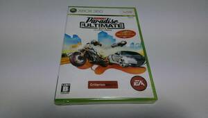 ●新品未開封！XBOX 360！バーンアウトパラダイス ULTIMATE BOX！BURNOUT PARADISE SERIES X|S 下位互換性