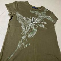 RALPH LAUREN ラルフローレン Tシャツ カーキ (株)インパクト21【L】_画像2