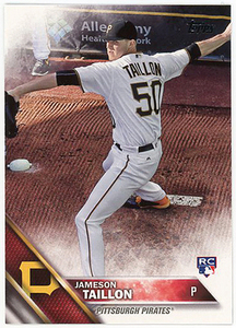 CUBS右腕▲JAMESON TAILLON/2016 TOPPS UPDATEフォトヴァリエーション版SP RC US58!