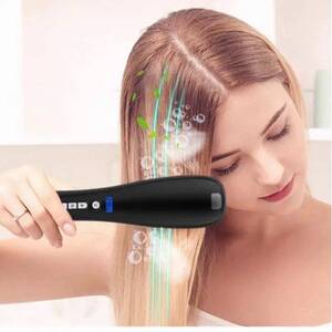 在庫1個 早い者勝ち売り尽くし!ストレートブラシ ヘアアイロン 2020最新版噴霧設計マイナスイオン