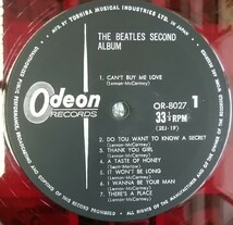 LP　ビートルズ　セカンド・アルバム　赤盤　オデオン　OR-8027　H　￥1700_画像6