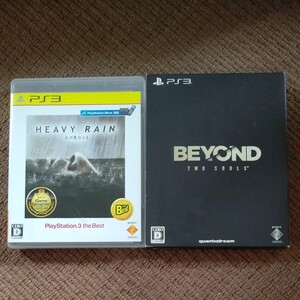 PS3「HEAVY RAIN-心が軋むとき-」「BEYOND TWO SOULS」