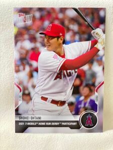 エンジェルス大谷翔平ホームランダービー出場記念カード