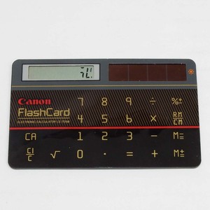 FU0816　キャノン　カード電卓　FlashCard　LS-705B　 未使用　ジャンク品