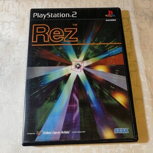 PS2 Rez プレイステーション2 ゲームソフト