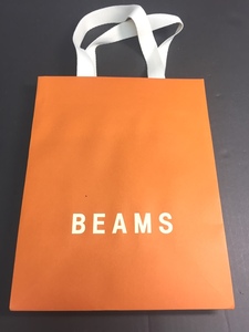 * distribution free shipping * BEAMS shop bag paper bag shopping bag 