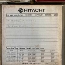 使用済み オープンリールテープ まとめて TDK 150 HITACHI LN7-60 TEAC REEL RE-702_画像4