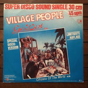 ●【r&b】Village People Go West［12inch］オリジナル盤《R42 9595》