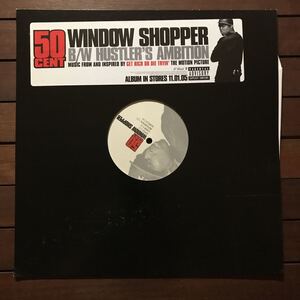 ★【r&b】50 Cent / Window Shopper _ Hustler's Ambition［12inch］オリジナル盤《3-1-7 9595》