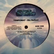 【house】Tempomat / Blu Balloni［12inch］オリジナル盤《3-1-15 9595》_画像4