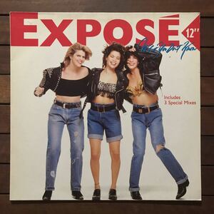 【r&b】Expose / What You Don't Know［12inch］オリジナル盤《O-67 9595》