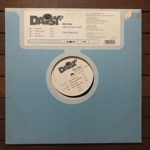 【r&b】Daisy Dee / Hey You (remixes)［12inch］オリジナル盤《O-180 9595》