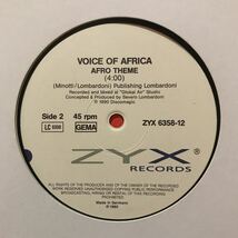 ★【r&b】Voice Of Africa / Hoomba Hoomba［12inch］オリジナル盤《O-301 9595》_画像3