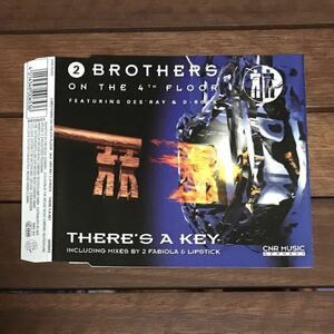 【r&b rap】2 brothers on the 4th floor / there's a key［CDs］《3f072 9595》