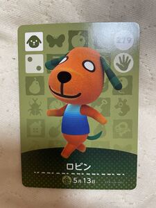 どうぶつの森amiiboカード amiiboカード アミーボカード ロビン
