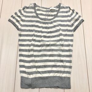 ボーダーサマーニット アースミュージック&エコロジー ボーダーカットソー