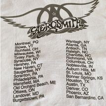 超希少!Vintage 1994’s Aerosmith Get a Grip Tour Single Stitch Tee Old Rock USAビンテージ94年エアロスミスシングルステッチTシャツ_画像2