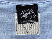 ステューシー ミノトール STUSSY MINOTAUR コラボレーション Tシャツ 半袖 M ライトブルー_画像4