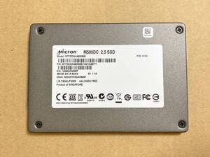 送料込 高耐久 Crucial M500DC 480GB MLC チップ 1900TBW SATA 2.5inch SSD データセンター