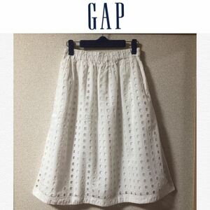 1 раз надеты как новый *GAP flair юбка midi юбка XS Gap белый белый 