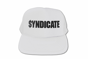 新品未使用★ライムシンジケート★RHYME SYNDICATE★メッシュキャップ★ホワイト