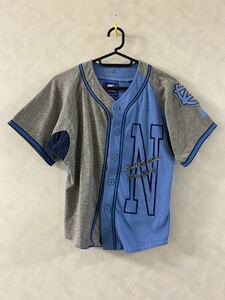 North Carolina ベースボールシャツ サイズS STARTER ノースカロライナ スターター ビンテージ 90s 古着