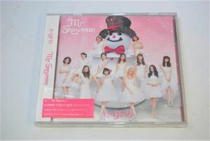 e-girls／Ｍｒ．Ｓｎｏｗｍａｎ　CDシングル（12cm）　RZCD-59729　952132L37-315