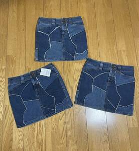  Hysteric Glamour new goods tsugi is gi Denim miniskirt hystericglamourhis Mini pair o Solo Denim skirt micro miniskirt 