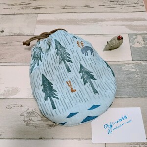ハンドメイド ミナペルホネン 巾着 小物入れ 万能ポーチ(medio♪)ラスト気まぐれSale