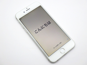 判定〇 Apple iPhone6 64GB MG4H2J/A シルバー Softbank ソフトバンク アップル スマホ 携帯