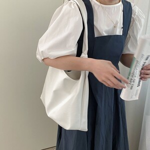 大容量バッグ女のおしゃれトートバッグ超ソフトワンショルダーバッグ
