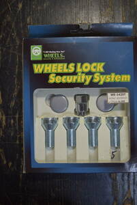 WHEELS LOCK Security System WE-1425T M14×1.50/25mm 盗難防止ロックボルトセキュリティシステム 4本セット キー2本付 6000円⑤