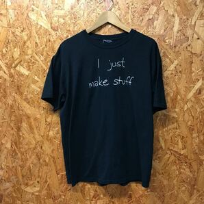 黒　シンプル　英文 Tシャツ Tee ロゴ