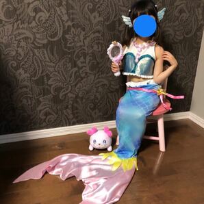 トロピカルージュプリキュア　人魚ローラ衣装型紙