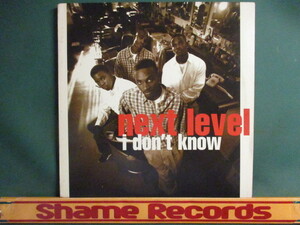 Next Level ： I Don't Know 12'' // I Can't Go For That 使い!! / 落札5点で送料無料