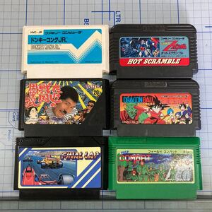 ファミコンソフト6本セット ファミリーコンピュータ
