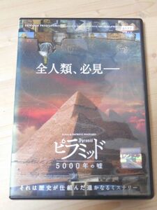 レンタル落ち・　ピラミッド 5000年の嘘　・DVD それは歴史が仕組んだ遥かなるミステリー