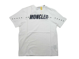 サイズXL■新品本物■モンクレールGENIUS FRAGMENT FRGMT Tシャツ/半袖 TEE/T-SHIRT/メンズ/白/MONCLERジーニアス/フラグメント/藤原ヒロシ