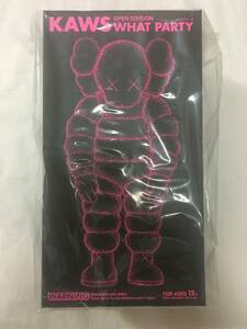 新品 DS 2021 KAWS TOKYO FIRST OPEN EDITION WHAT PARTY PINK (L-13-10)