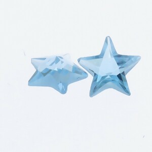  голубой топаз разрозненный камни не в изделии Star cut распродажа 