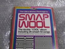 限定品　SMAP　W－BEST ベスト　アルバム　WOOL ２枚組 バッジ付き　未開封　H3532_画像6