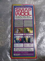 限定品　SMAP　W－BEST ベスト　アルバム　WOOL ２枚組 バッジ付き　未開封　H3532_画像5