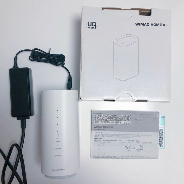 WiMAX HOME 01 ホワイト ホームルーター NAS31SWU 工事なし