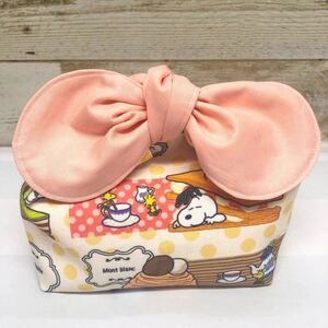 ハンドメイド ☆りぼんお弁当袋
