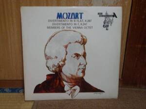 MOZART DIVERTIMENT IN B FLAT, K,287/F,K,247 DECCA Ace of ～