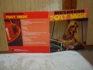 Foxy Music / MUSHROOM　輸入盤LP　