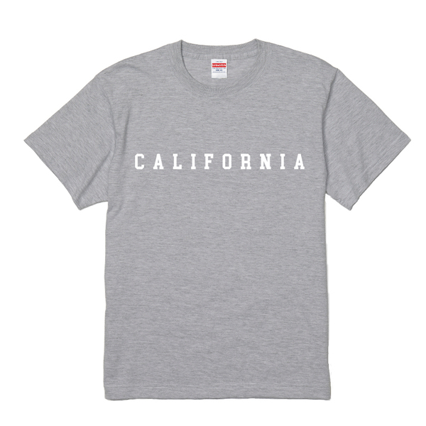 カリフォルニア/CALIFORNIA　Tシャツ　Sサイズ　アッシュ