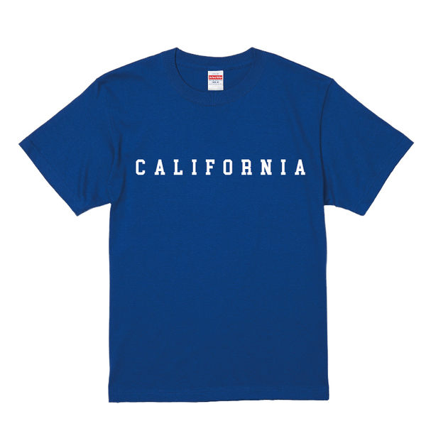 カリフォルニア/CALIFORNIA　Tシャツ　Sサイズ　ロイヤルブルー