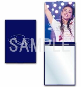 新品未使用 安室奈美恵「Final Tour 2018 Finally」特典 コンパクトミラー ブルー 青 楽天ブックス